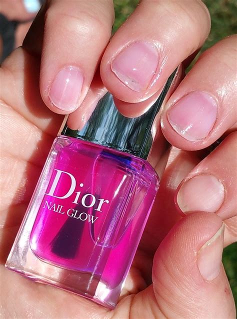 Dior apricot nail polish